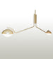 62" Bola Deux 2 Light Oblong Pendant - detail 1