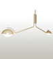 62" Bola Deux 2 Light Oblong Pendant - detail 1
