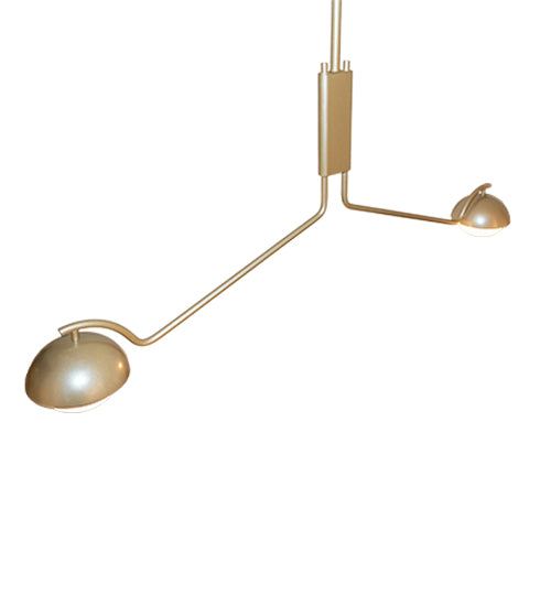 62" Bola Deux 2 Light Oblong Pendant - detail 3