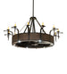 74 inch Costello 12 Light Chandel-Air detail view