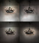 74 inch Costello 12 Light Chandel-Air detail view
