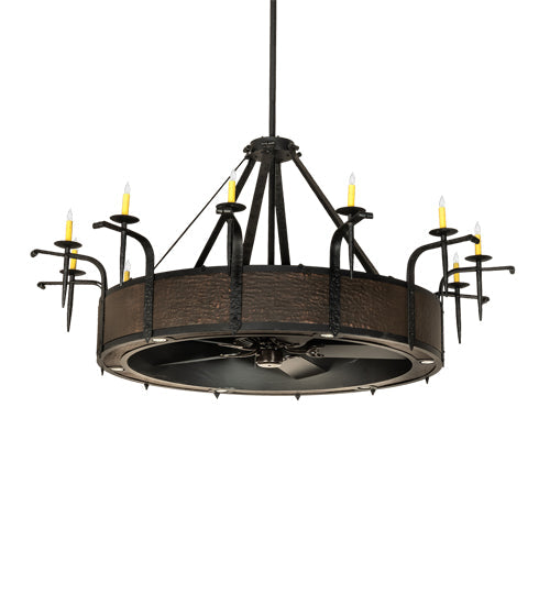 74 inch Costello 12 Light Chandel-Air detail view