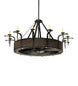 74 inch Costello 12 Light Chandel-Air detail view