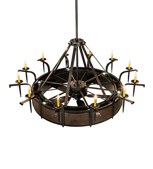 74 inch Costello 12 Light Chandel-Air detail view