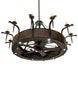 74 inch Costello 12 Light Chandel-Air detail view