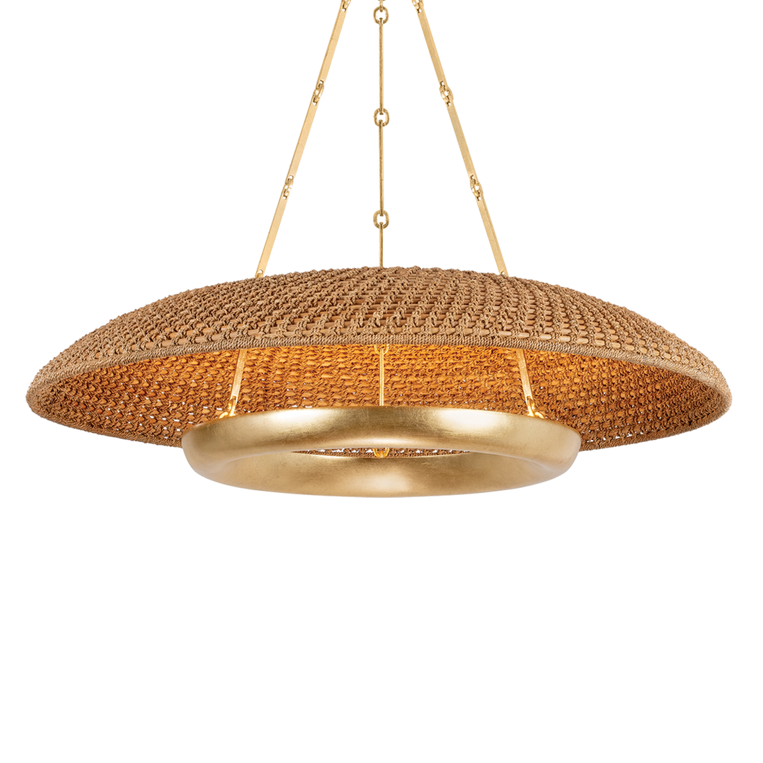 Hudson Valley Oaklyn Chandelier 2336-VGL detail view