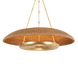 Hudson Valley Oaklyn Chandelier 2336-VGL detail view