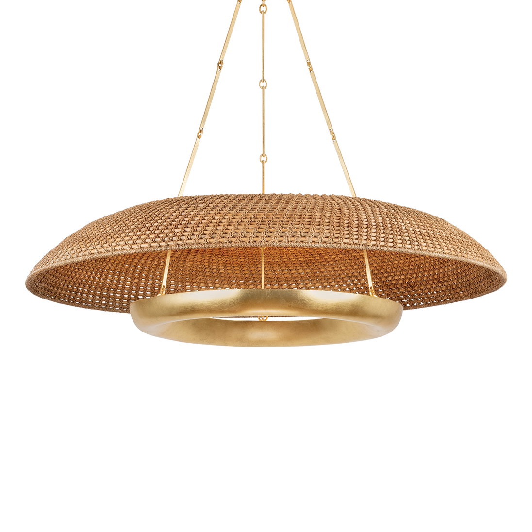 Hudson Valley Oaklyn Chandelier 2348-VGL detail view