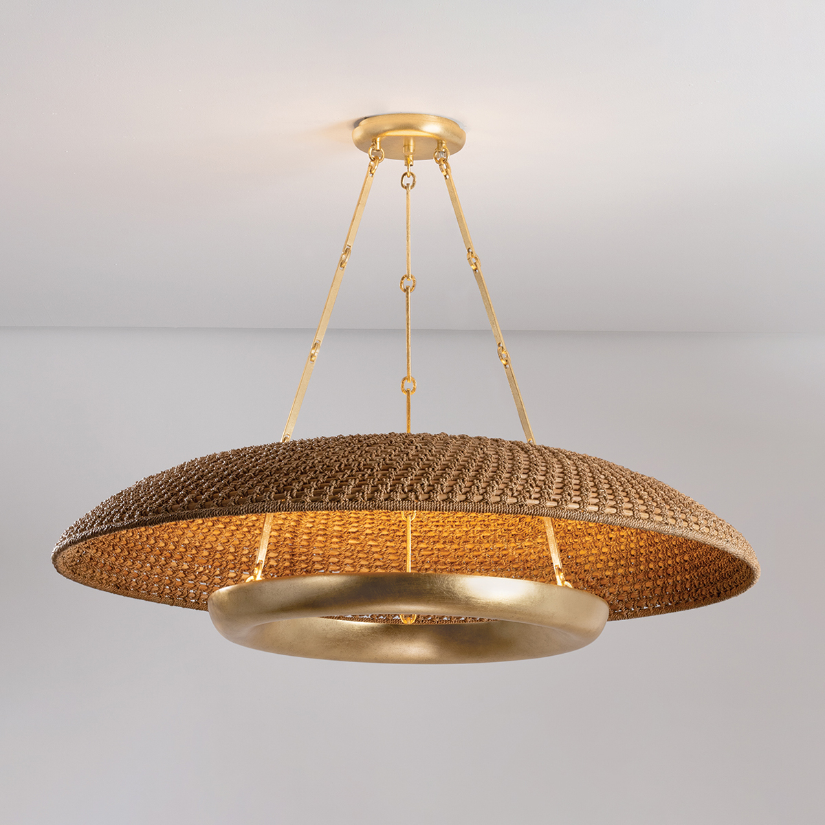 Hudson Valley Oaklyn Chandelier 2348-VGL alternate angle