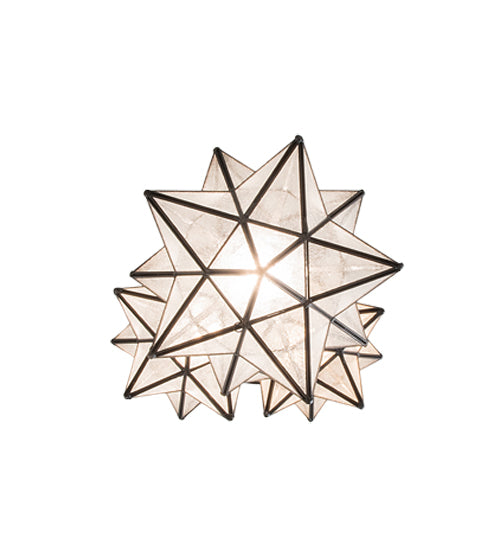 17" Moravian Star 3 Light Cascading Pendant - detail 6
