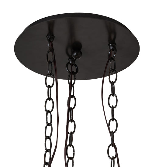 17" Moravian Star 3 Light Cascading Pendant - detail 8