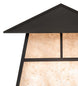 24" Stillwater T Mission Pier Mount detail