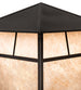 24" Stillwater T Mission Pier Mount detail
