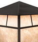 24" Stillwater T Mission Pier Mount detail