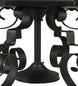 16" Restored Taft 1 Light Lantern Post Mount detail