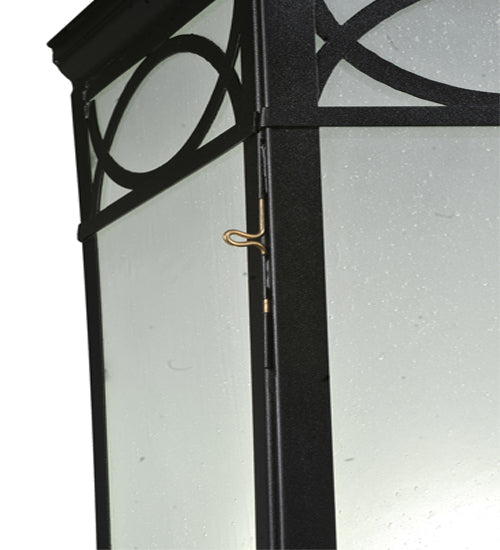 16" Restored Taft 1 Light Lantern Post Mount detail