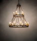 48" Lakeshore 15 Light Two Tier Chandelier hero view