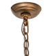 Antlers Oblong Chandelier detail view