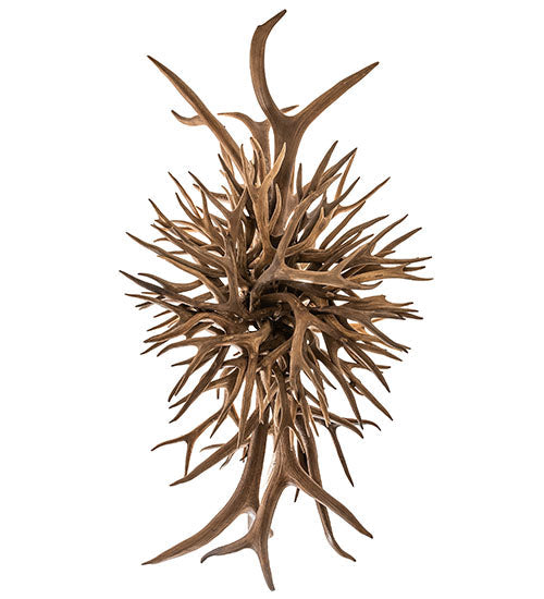 Antlers Oblong Chandelier detail view