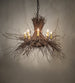 36 inch Twigs 8 Light Chandelier detail view