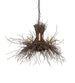 36 inch Twigs 8 Light Chandelier detail view
