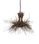 36 inch Twigs 8 Light Chandelier detail view