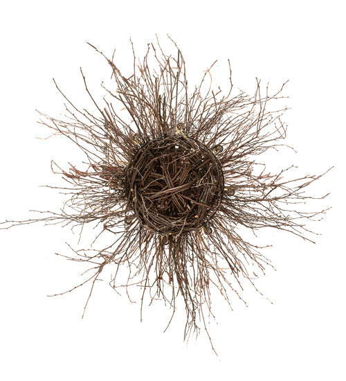 36 inch Twigs 8 Light Chandelier detail view