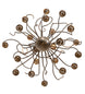 54" Sycamore 22 Light Chandelier detail view