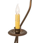 54" Sycamore 22 Light Chandelier detail view
