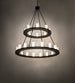 54" Loxley 24 Light Two Tier Chandelier hero view
