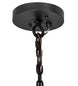 54" Loxley 24 Light Two Tier Chandelier detail view