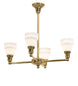 28 inch Revival Garland 4 Light Chandelier detail view