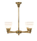 28 inch Revival Garland 4 Light Chandelier detail view