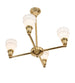 28 inch Revival Garland 4 Light Chandelier detail view