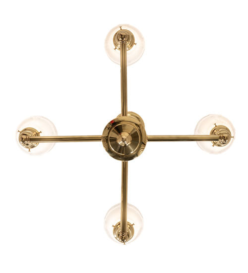 28 inch Revival Garland 4 Light Chandelier detail view
