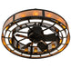 48 inch Smythe Craftsman Chandel-Air detail view