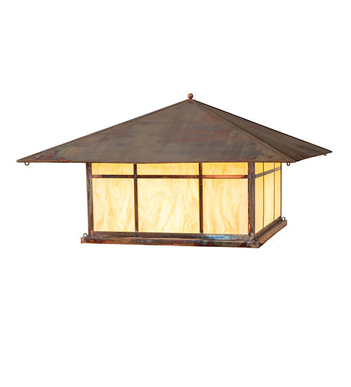 45" Seneca Double Bar Mission Pier Mount detail