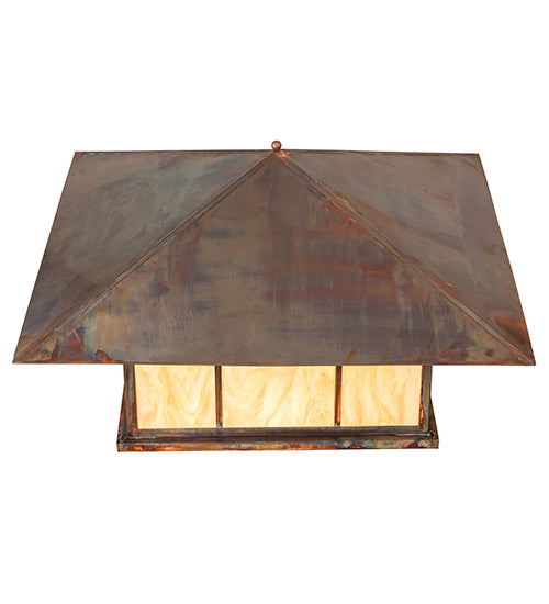 45" Seneca Double Bar Mission Pier Mount detail