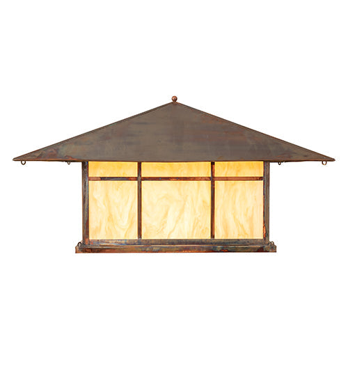 45" Seneca Double Bar Mission Pier Mount detail