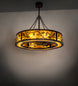 45 inch Oak Leaf and Acorn Chandel-Air detail view