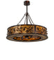 45 inch Oak Leaf and Acorn Chandel-Air detail view