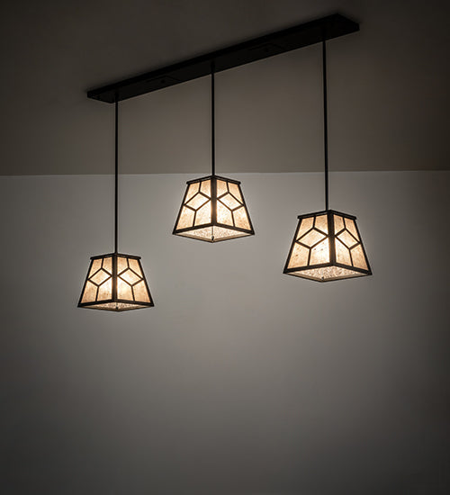 48" Diamond Craftsman 3 Light Island Pendant - hero