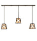48" Diamond Craftsman 3 Light Island Pendant - detail 4