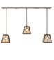 48" Diamond Craftsman 3 Light Island Pendant - detail 4