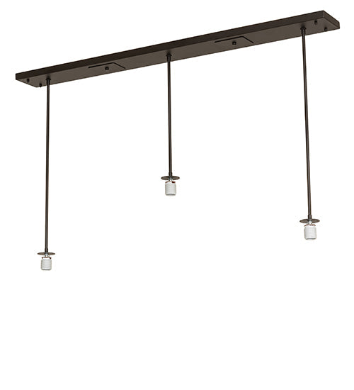 48" Diamond Craftsman 3 Light Island Pendant - detail 9