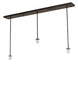 48" Diamond Craftsman 3 Light Island Pendant - detail 9