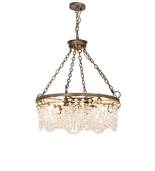 31" Sardinia Chandelier detail view