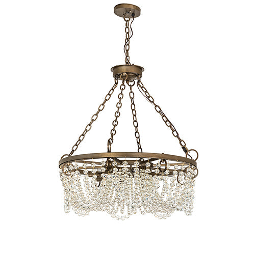 31" Sardinia Chandelier detail view