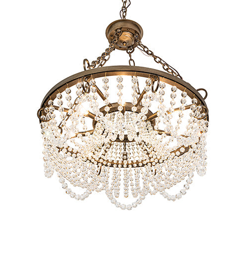 31" Sardinia Chandelier detail view