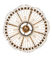 31" Sardinia Chandelier detail view